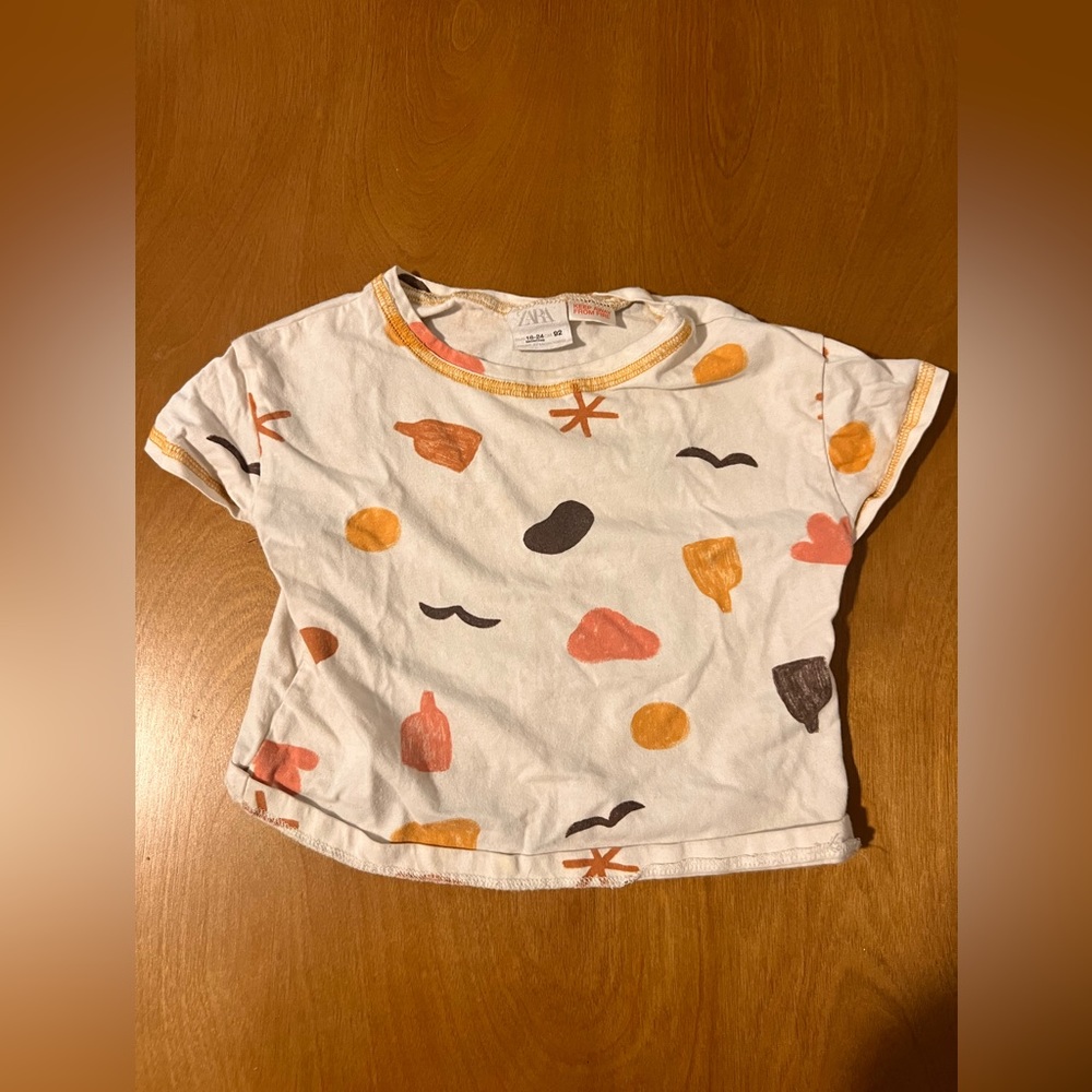 Zara girls toddler 18-24 month t-shirt